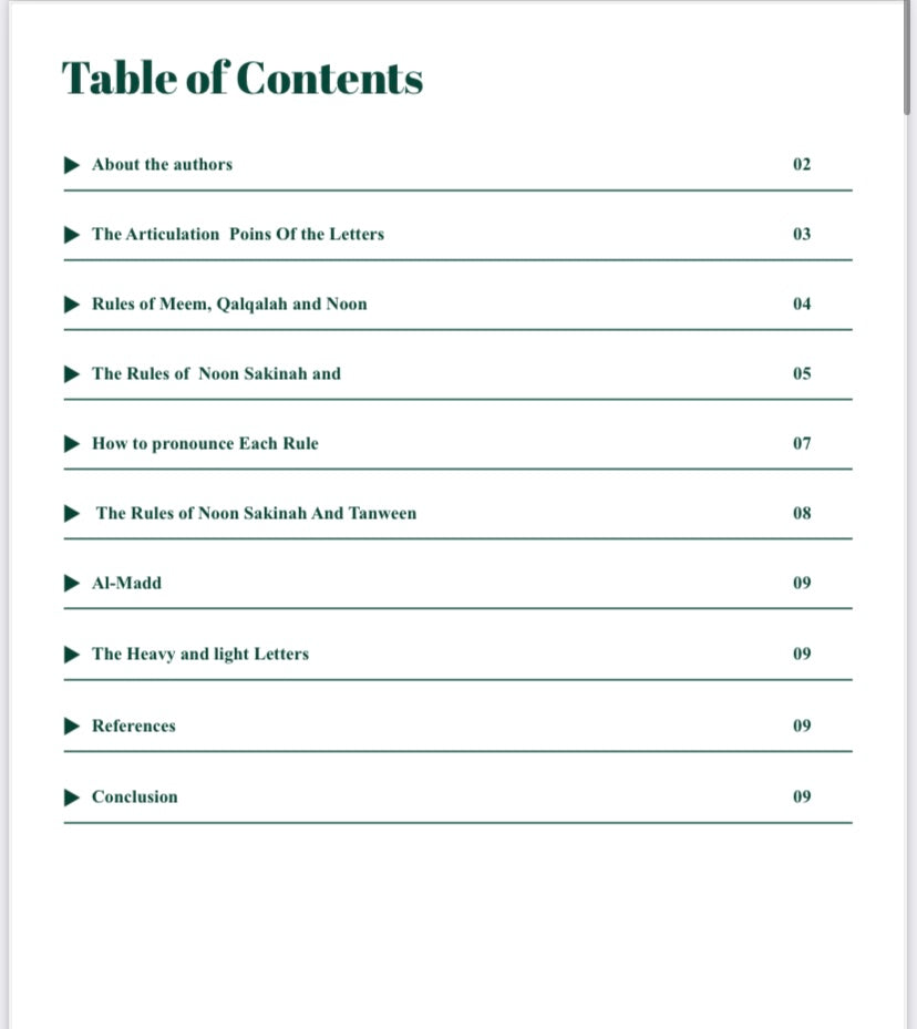 E-boek: Tadjweed-basisprincipes